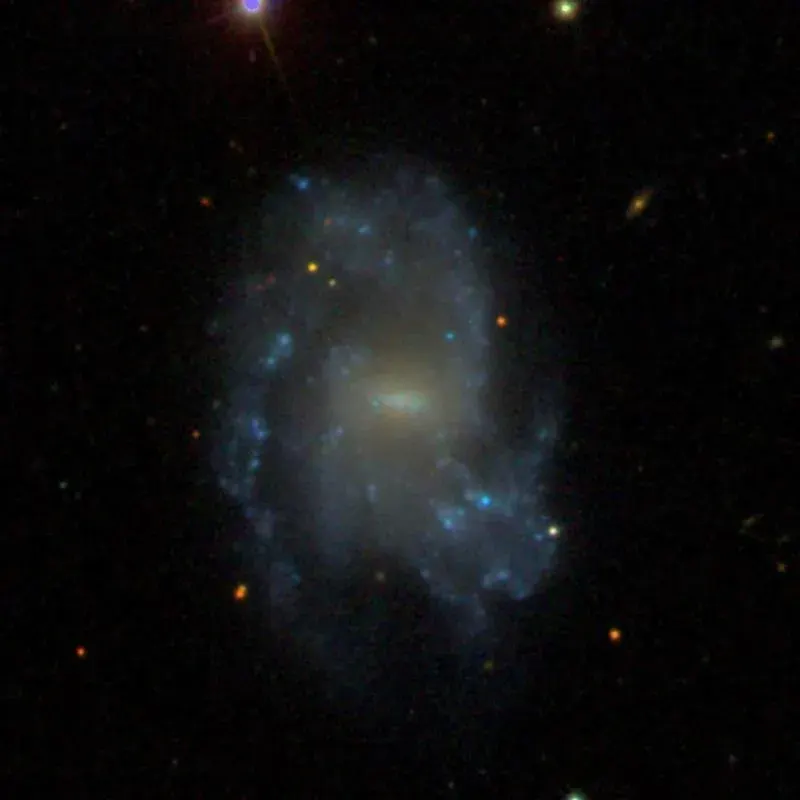 La carte NGC 3206