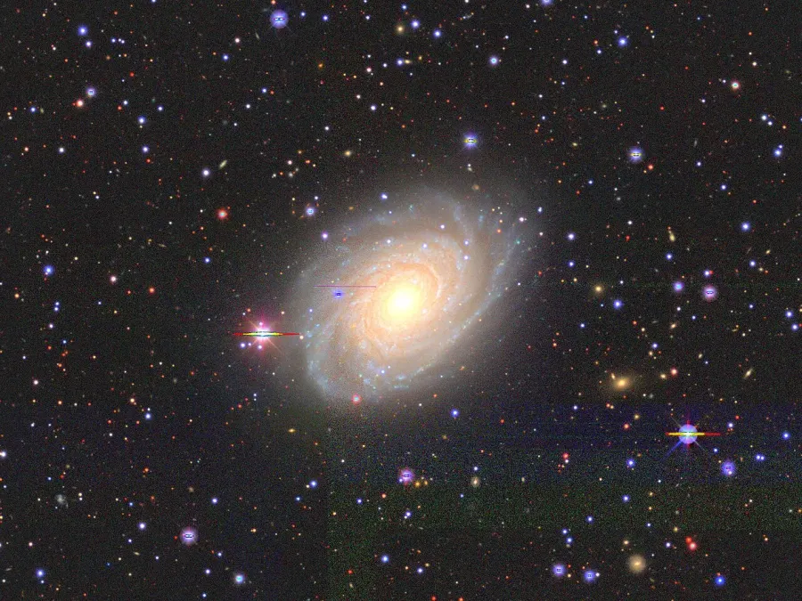 La carte NGC 3223