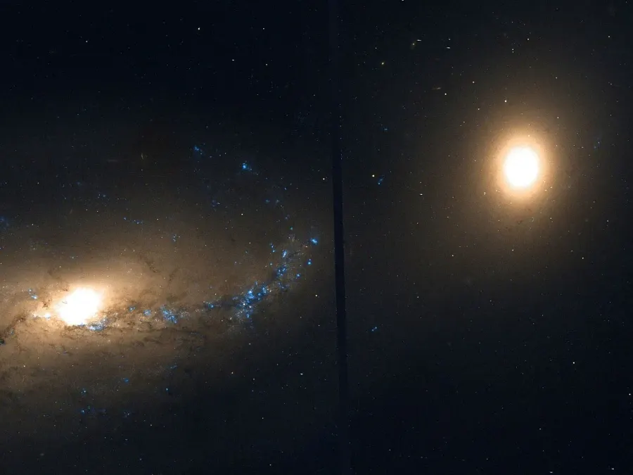 The NGC 3227 card