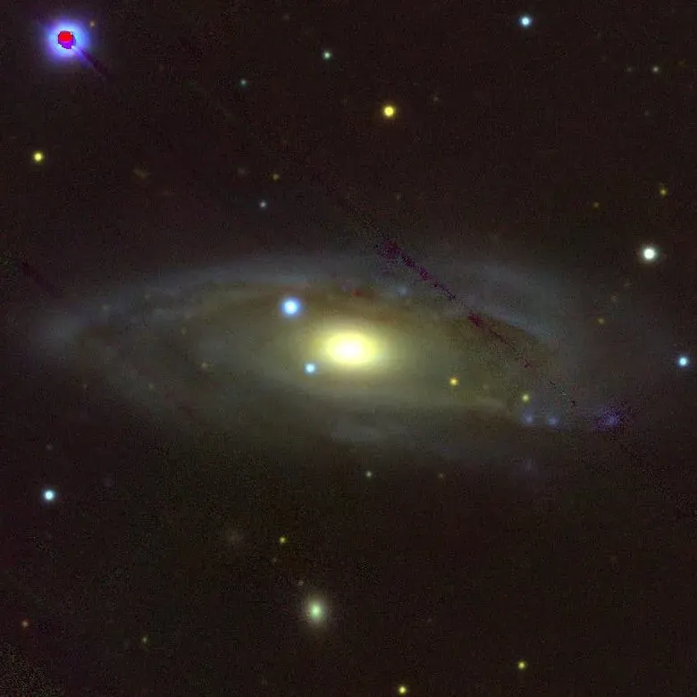 La carte NGC 3312