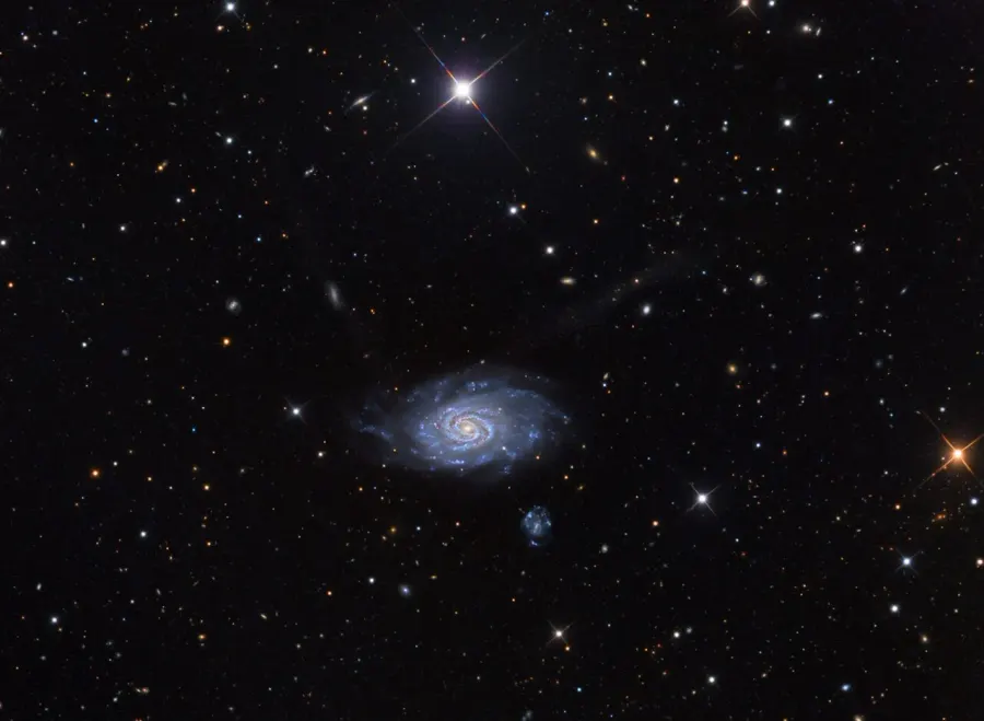 La carte NGC 3614