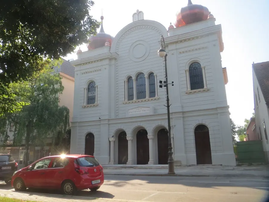 La carte Synagogue de Varaždin