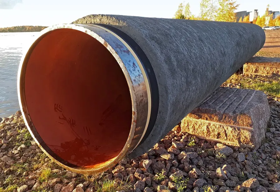 La carte Nord Stream