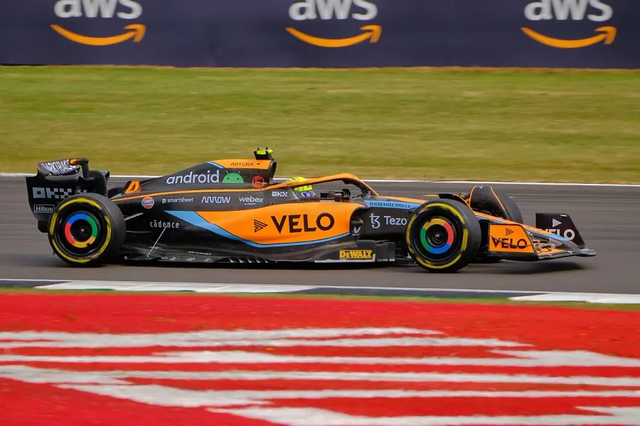 The McLaren MCL36 card