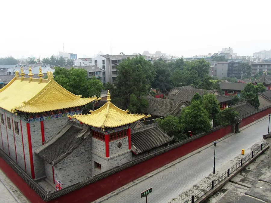 La carte Temple Guangren