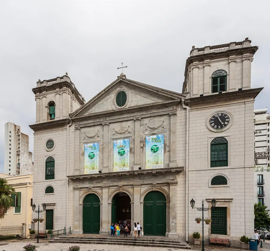 La carte Cathédrale de la Sé de Macao