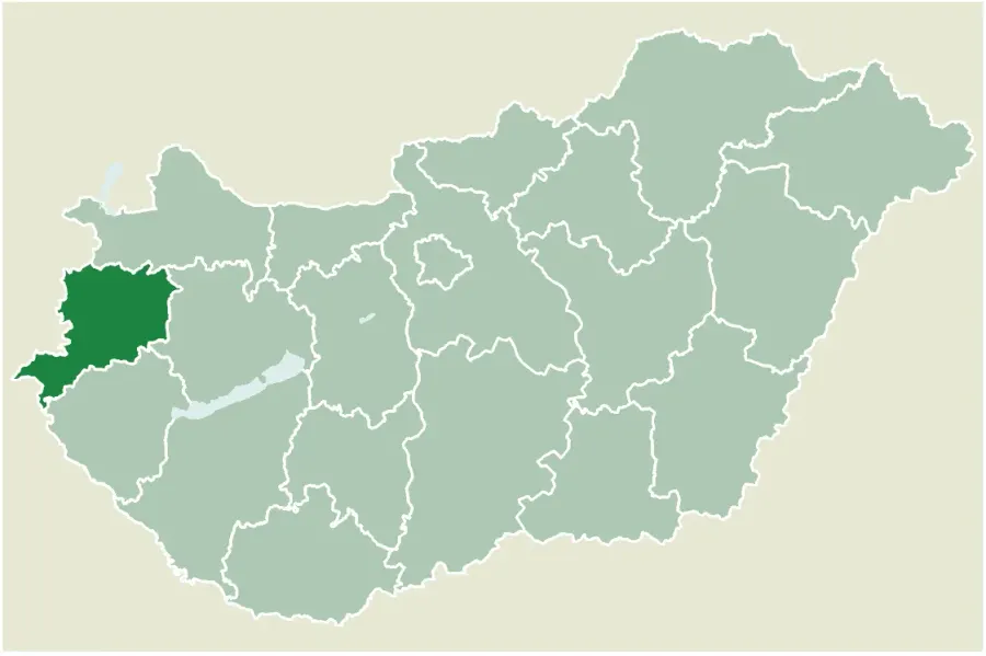 La carte Kemenesmihályfa