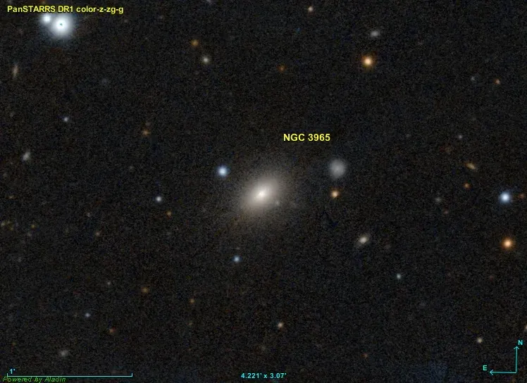 The NGC 3965 card