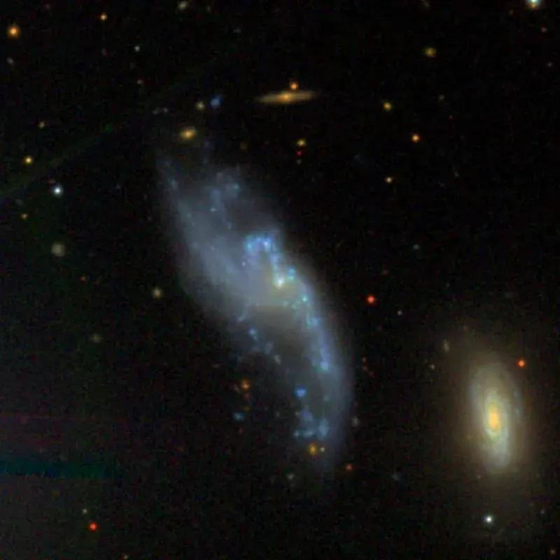 La carte NGC 3995