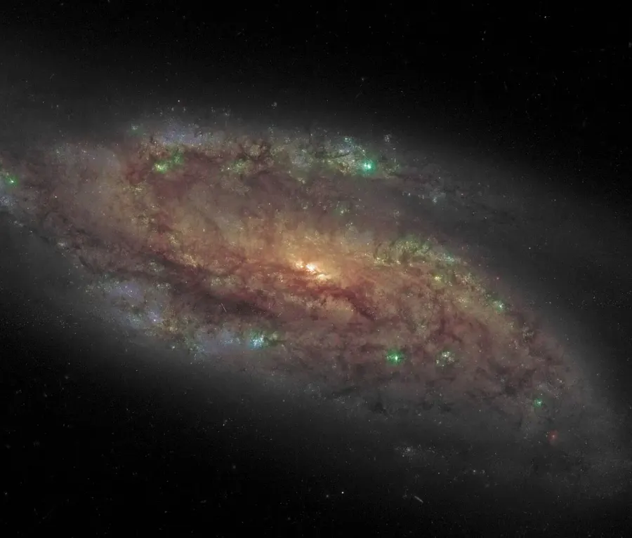 La carte NGC 4088