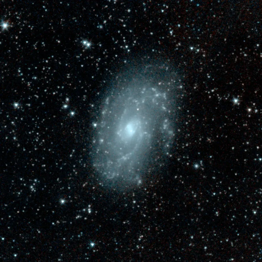 La carte NGC 4145
