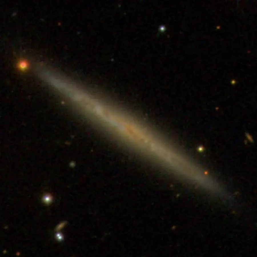 La carte NGC 4222
