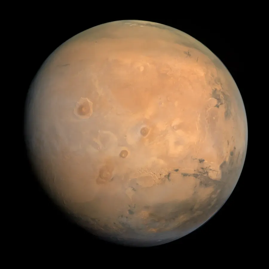La carte Mars