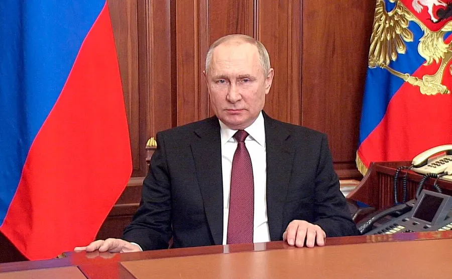 The Vladimir Putin speech on invading Ukraine card