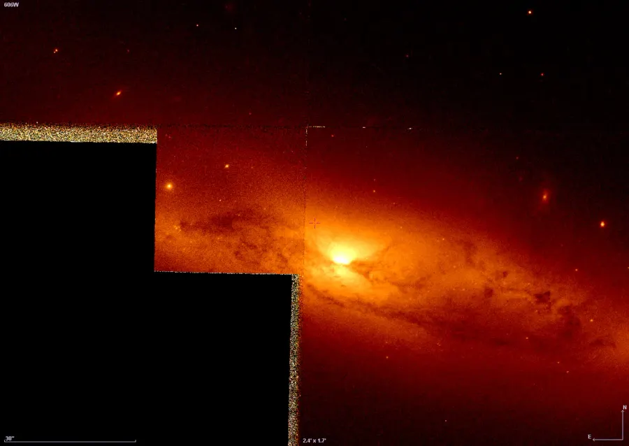 The NGC 4293 card