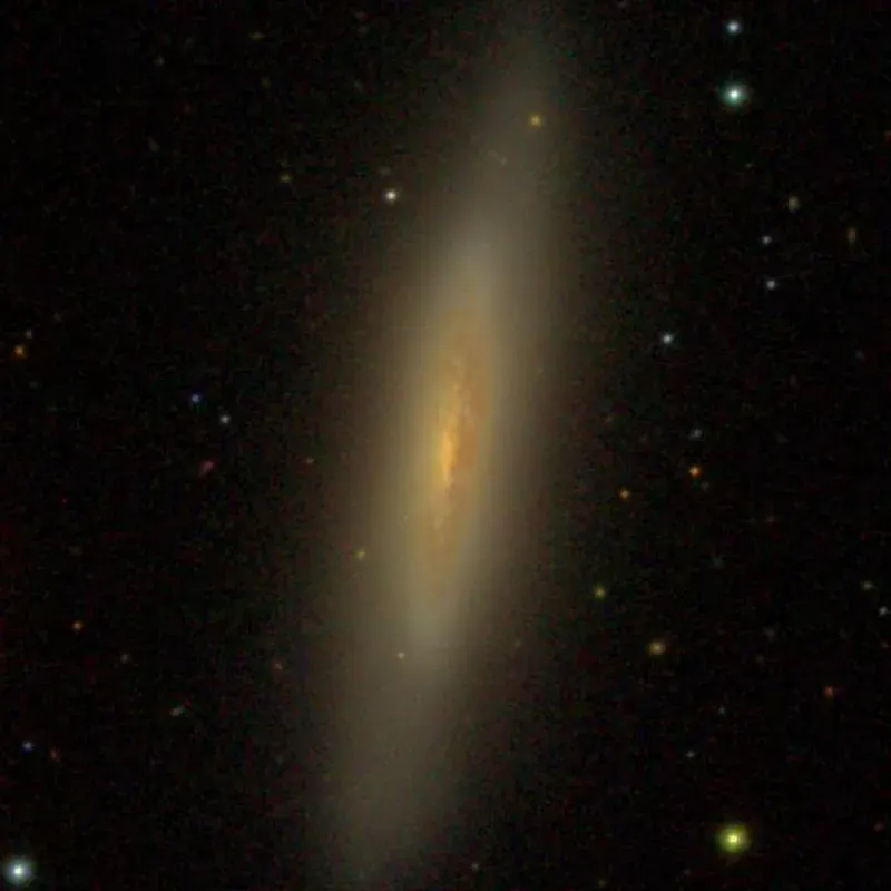 La carte NGC 4312