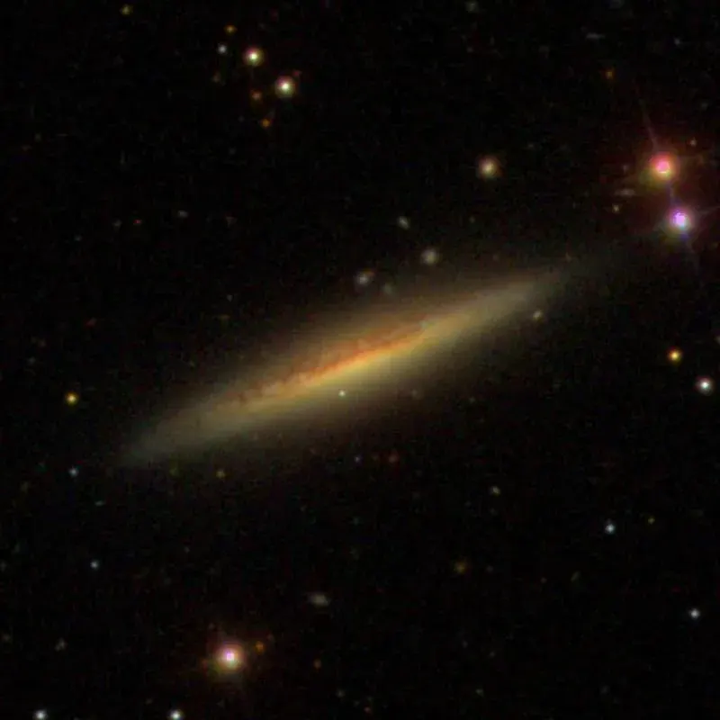La carte NGC 4316