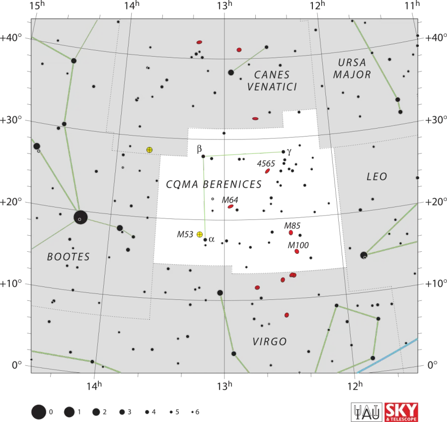 La carte NGC 4317