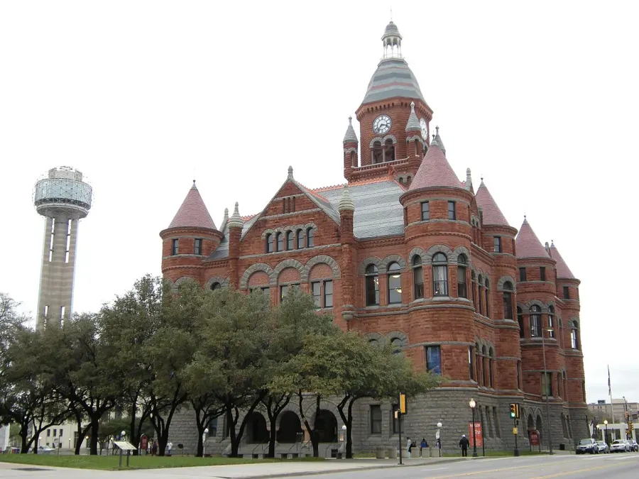 The Dallas County, Texas card