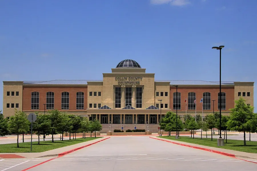 The Collin County, Texas card
