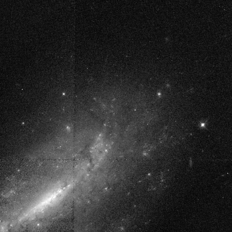 La carte NGC 4498