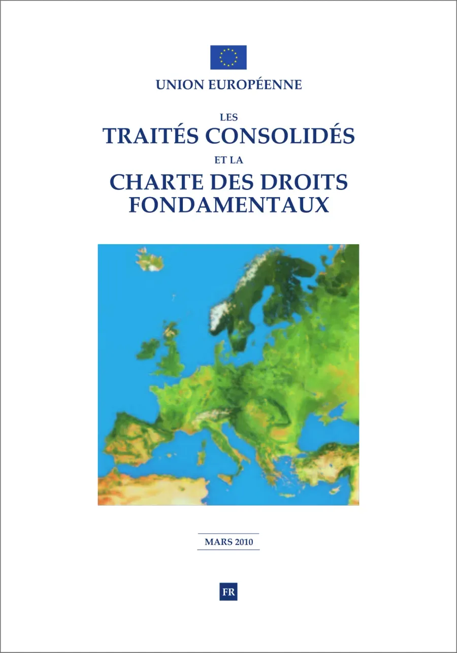 La carte Traités de l'Union européenne