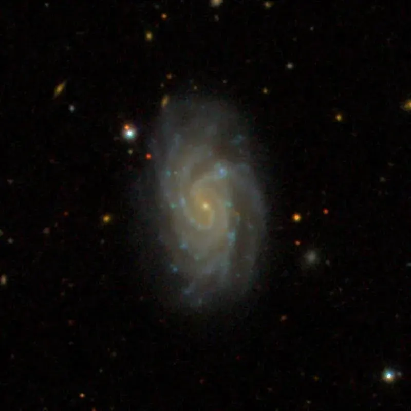 La carte NGC 4545