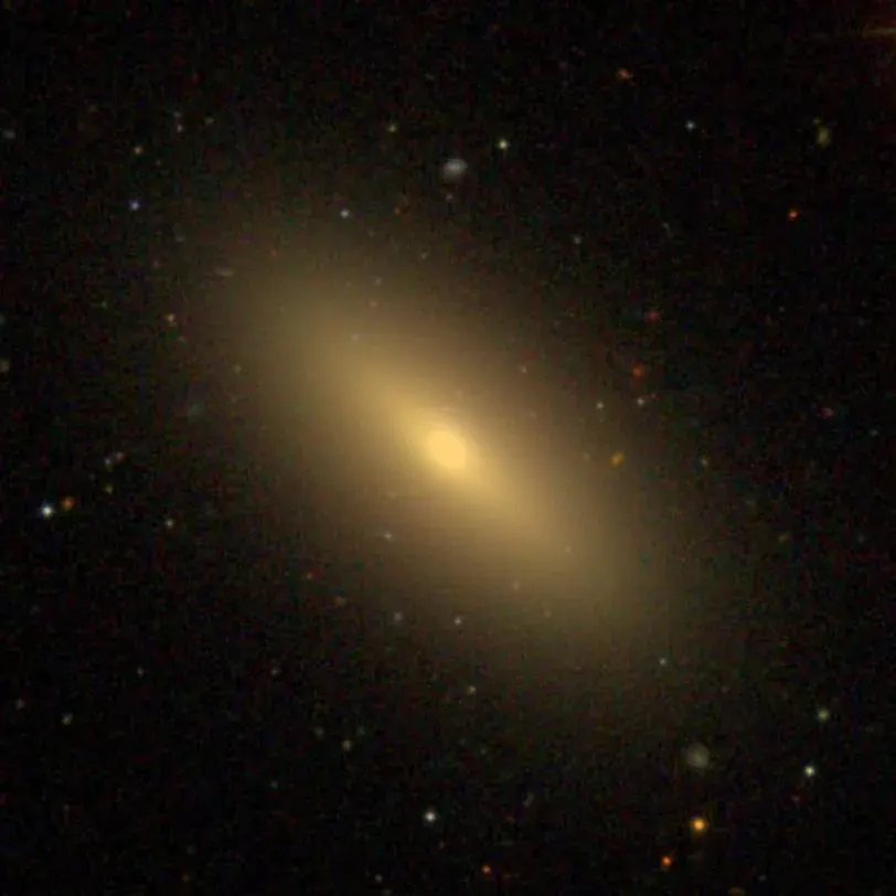 La carte NGC 4564