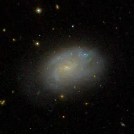 La carte NGC 4595