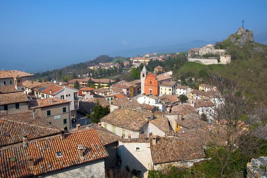 La carte Cathédrale de Pennabilli