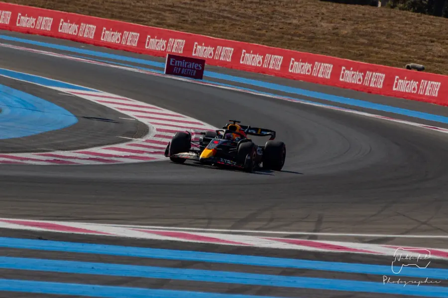 La carte Grand Prix automobile de France 2022