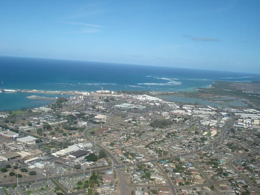 La carte Comté de Maui
