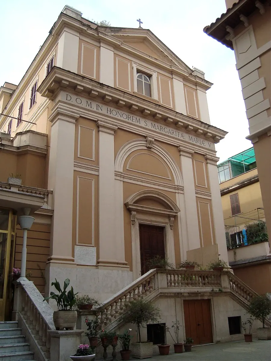 La carte Église Santa Margherita Maria Alacoque