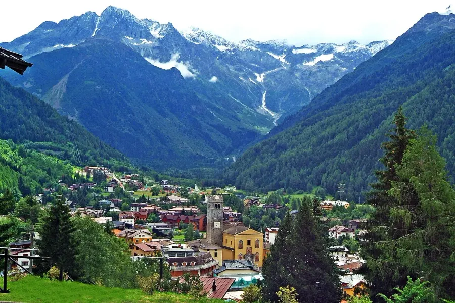La carte Ponte di Legno