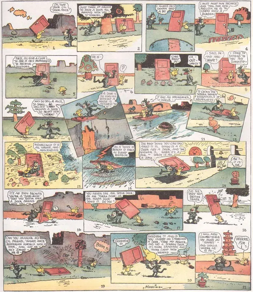 La carte Comics
