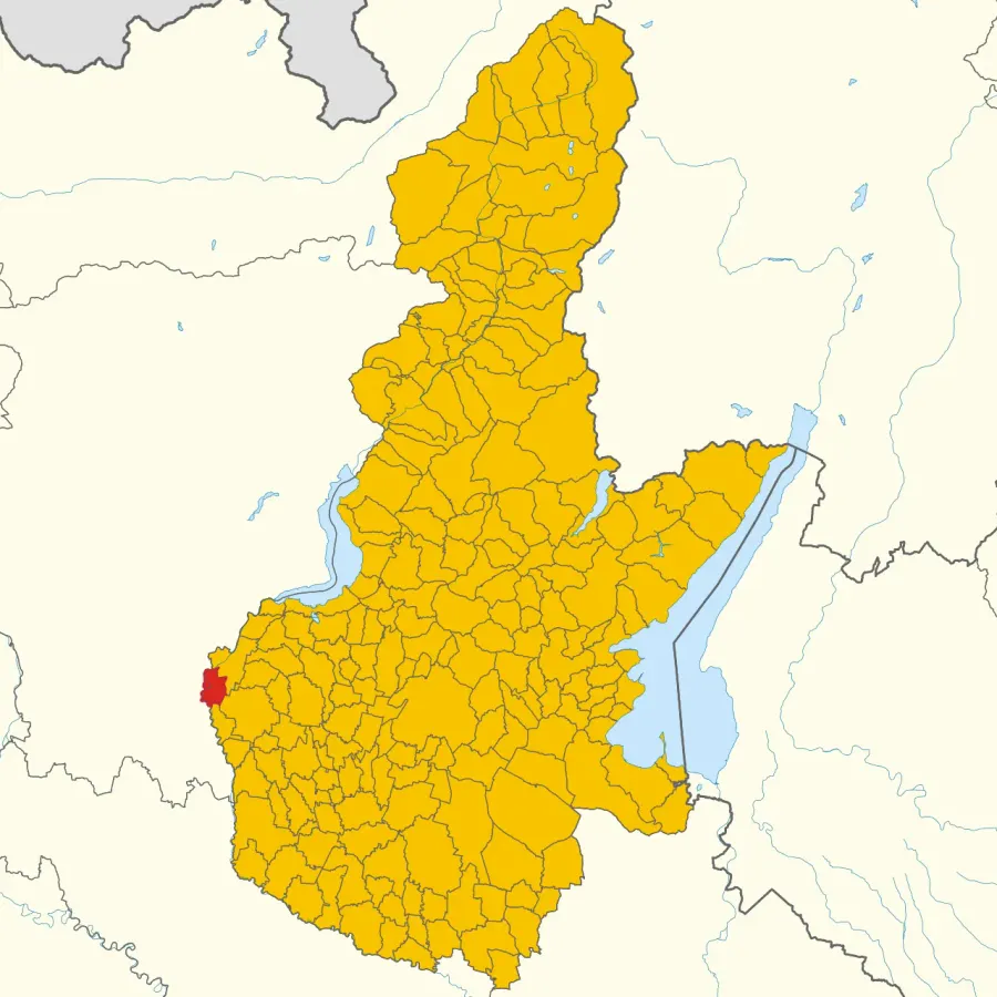 La carte Pontoglio