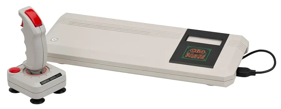 La carte Commodore 64 Games System