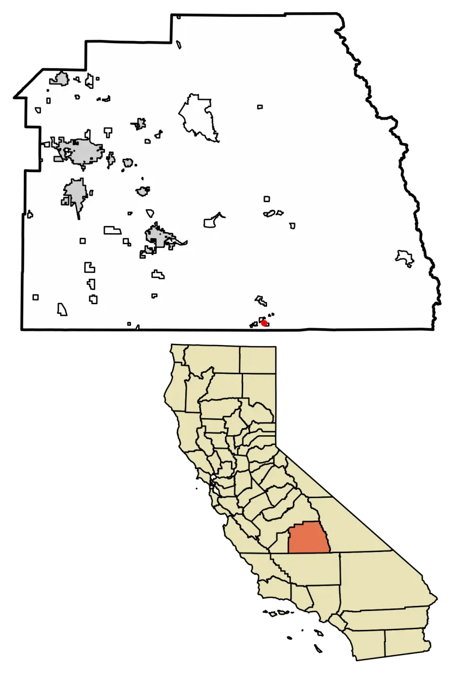 The Poso Park, California card