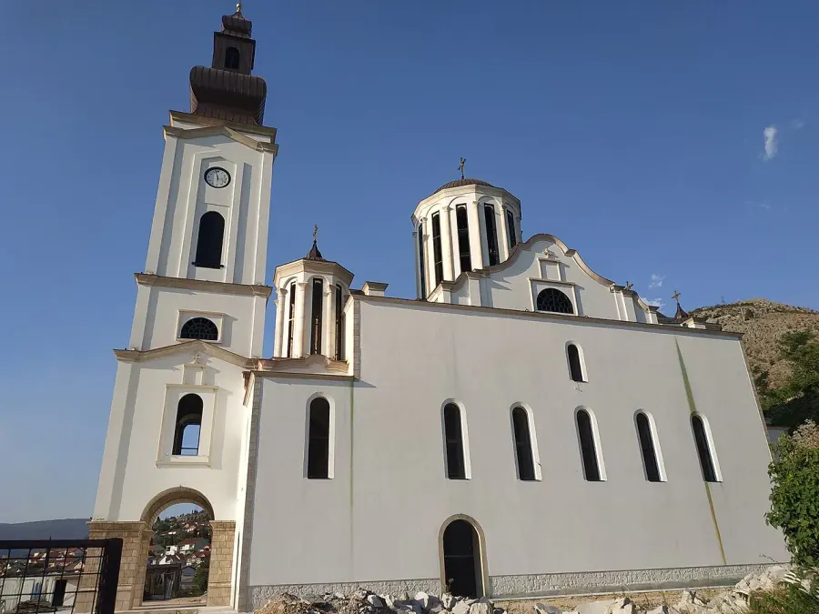 La carte Cathédrale de la Sainte-Trinité de Mostar