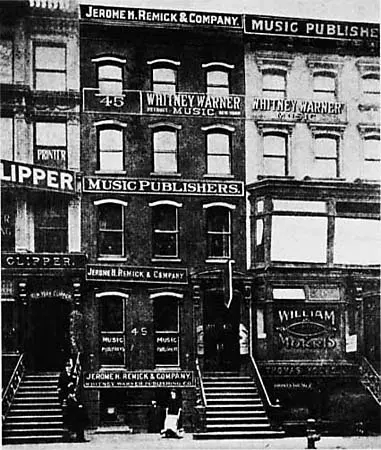 The Tin Pan Alley card