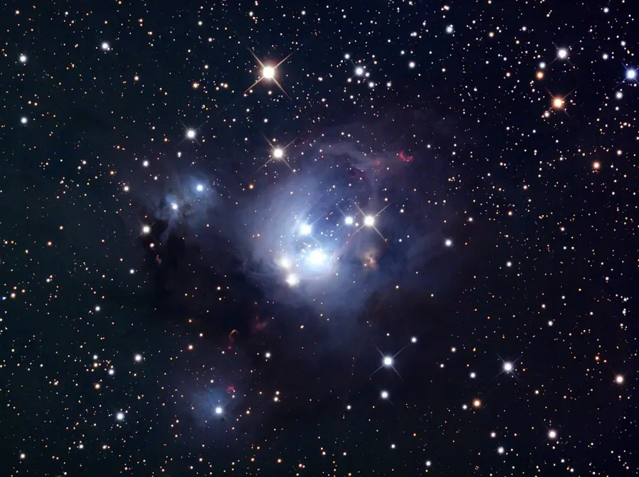 La carte NGC 7129