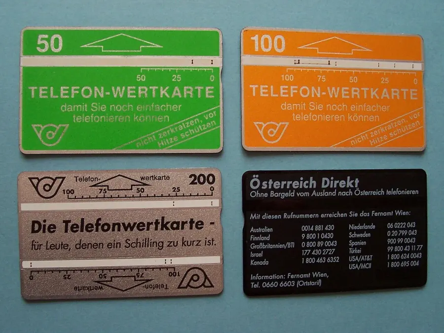 The Telephone card card