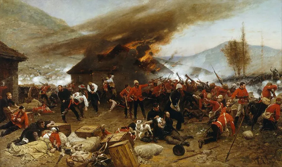 The Battle of Rorke's Drift card