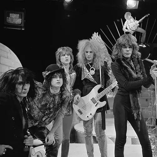 La carte Glam punk