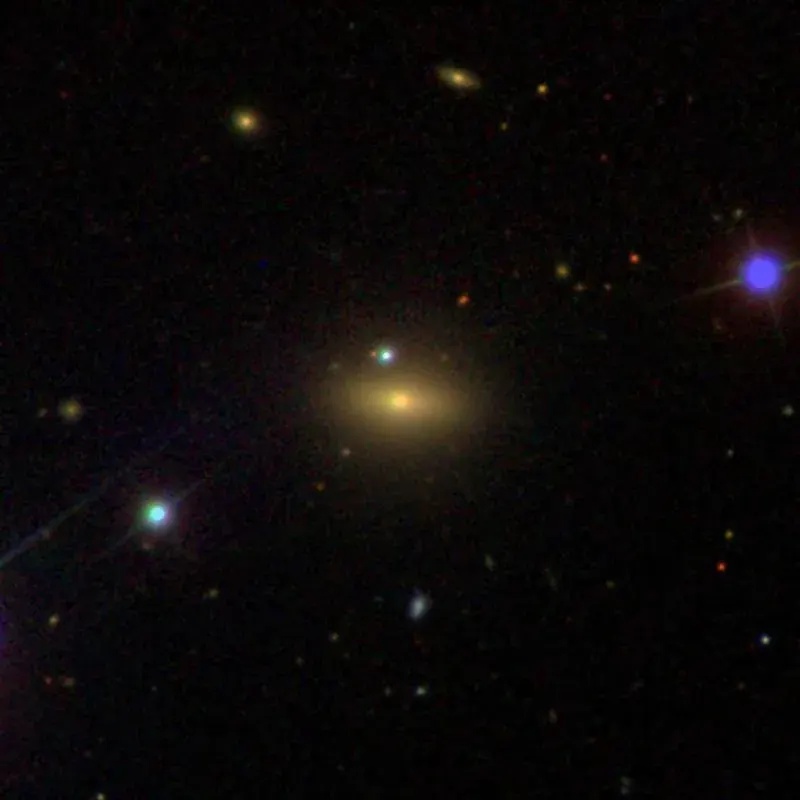 La carte NGC 5886