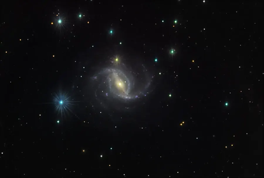 La carte NGC 5921