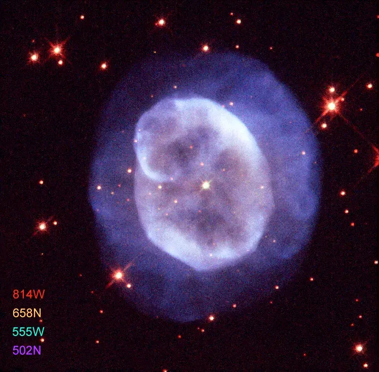 La carte NGC 5979