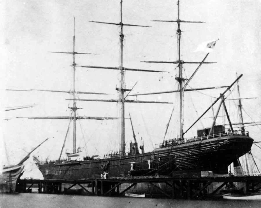 La carte Confederate States Navy