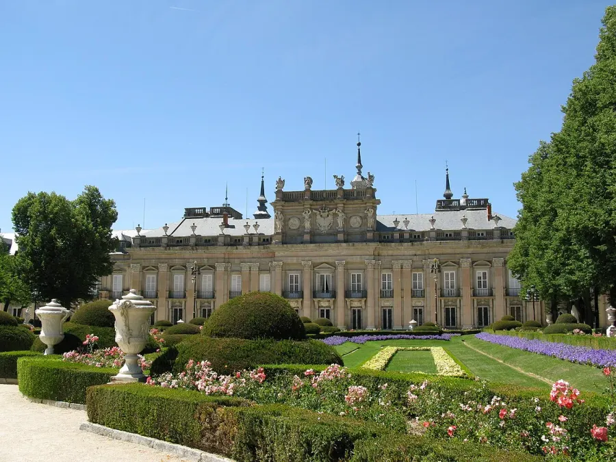 La carte Real Sitio de San Ildefonso