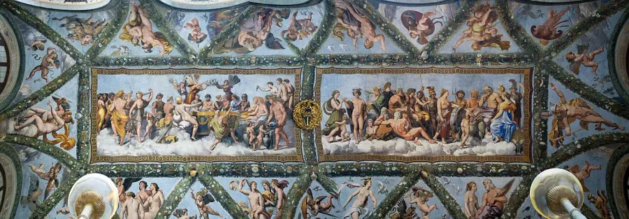 La carte Villa Farnesina